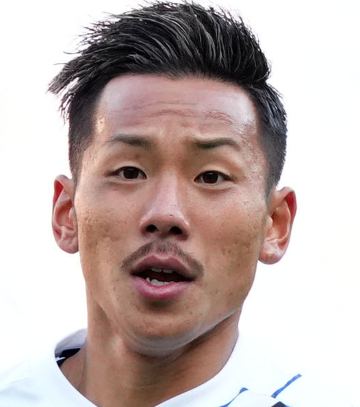 アビスパ福岡に移籍した井手口陽介（2021年11月撮影）