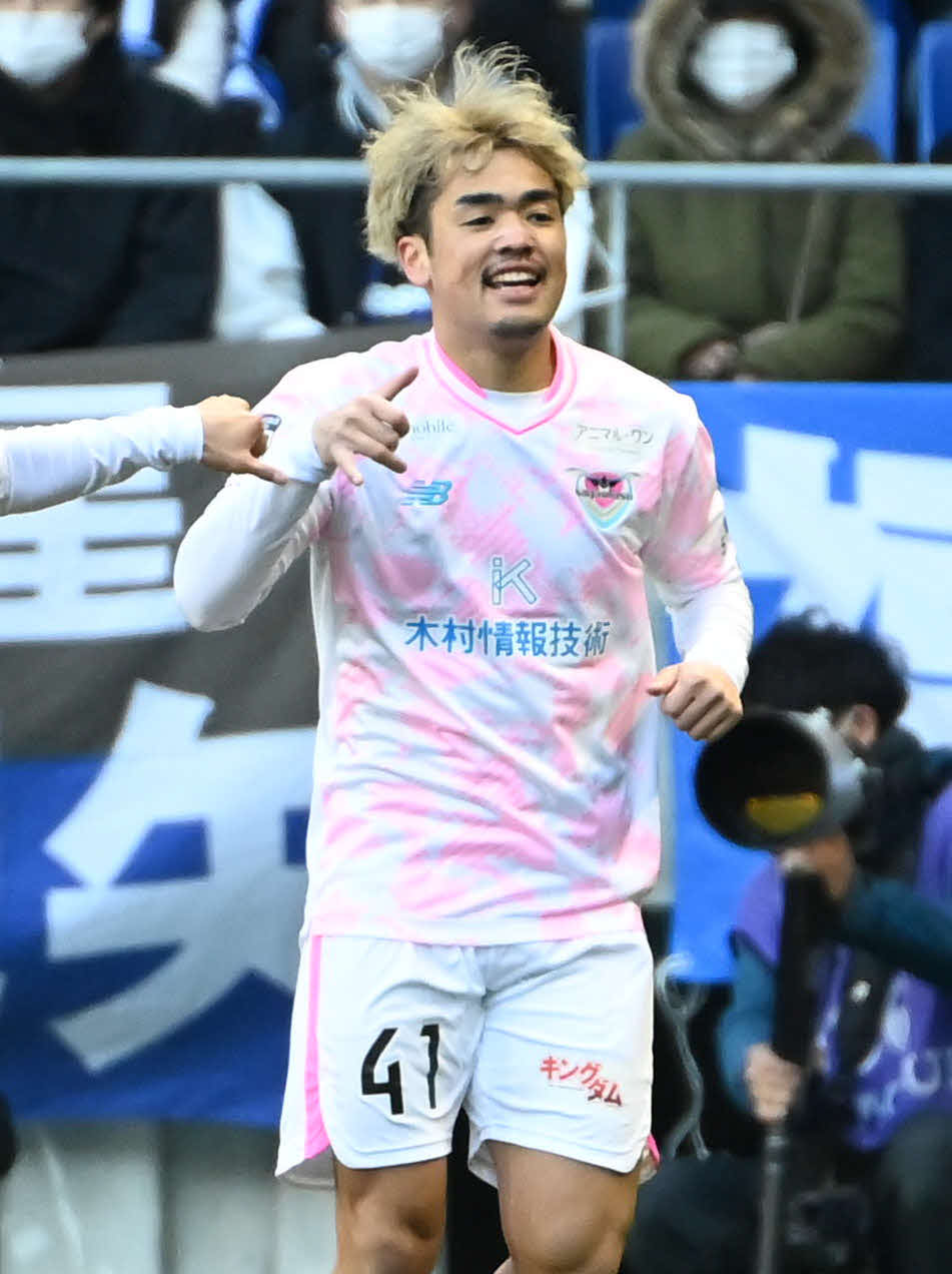 鳥栖樺山諒乃介（2023年2月25日撮影）