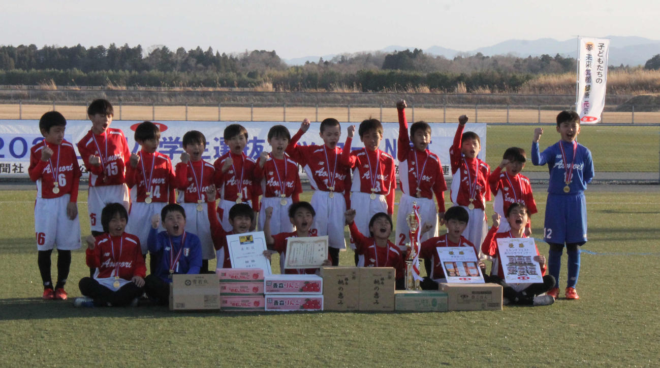優勝した青森FC