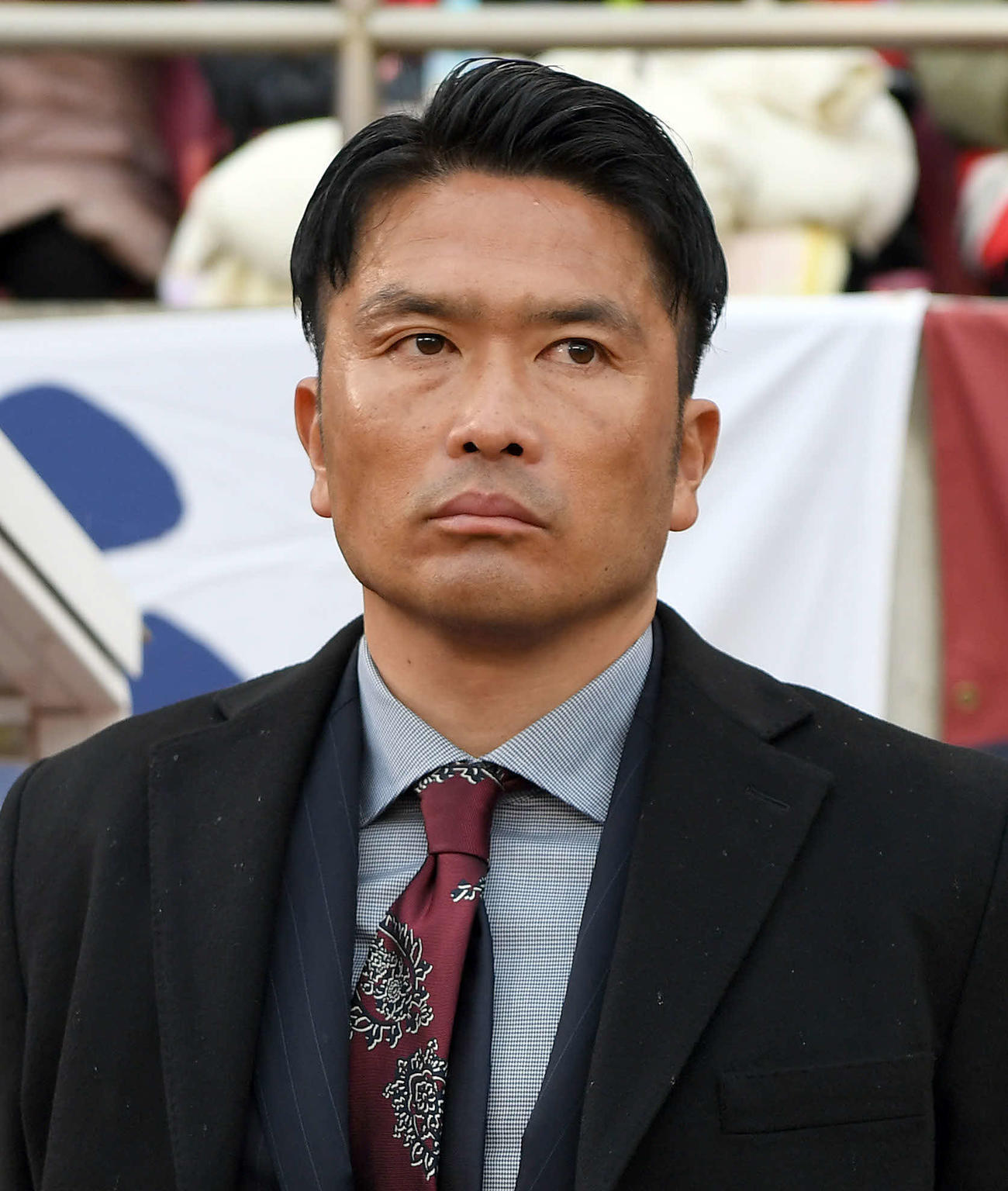 鹿島岩政大樹監督（2023年2月25日撮影）