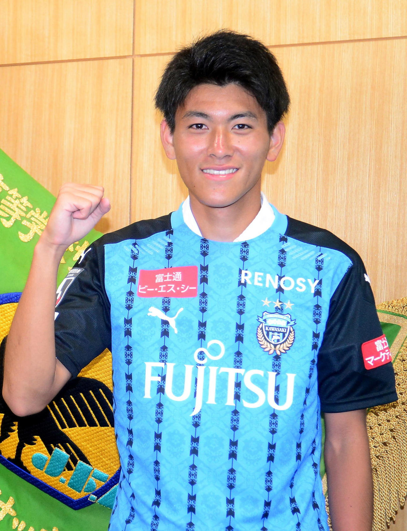 DF田辺秀斗（20年8月撮影）