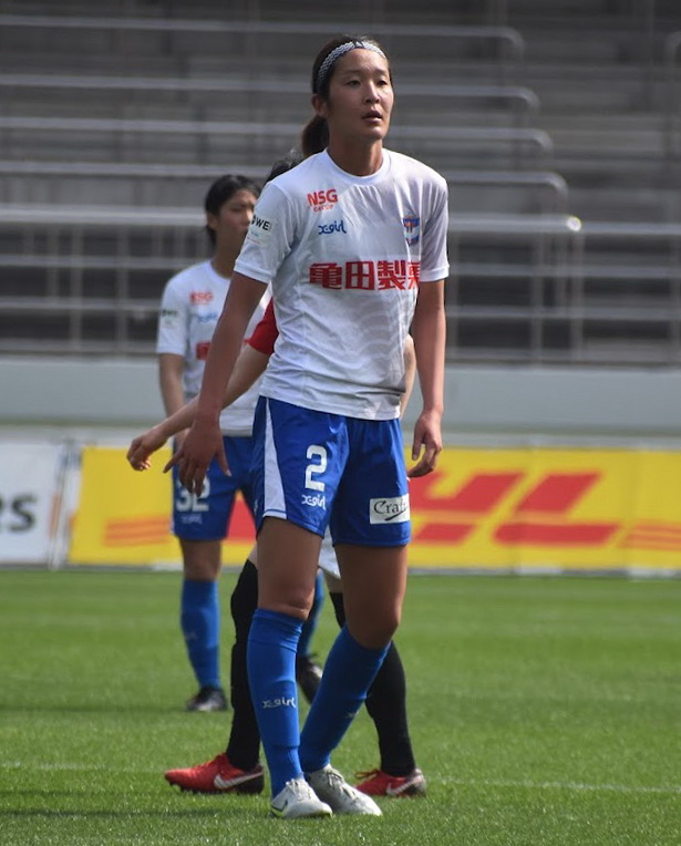 FW起用となったDF浦川（アルビレックス新潟レディース提供）