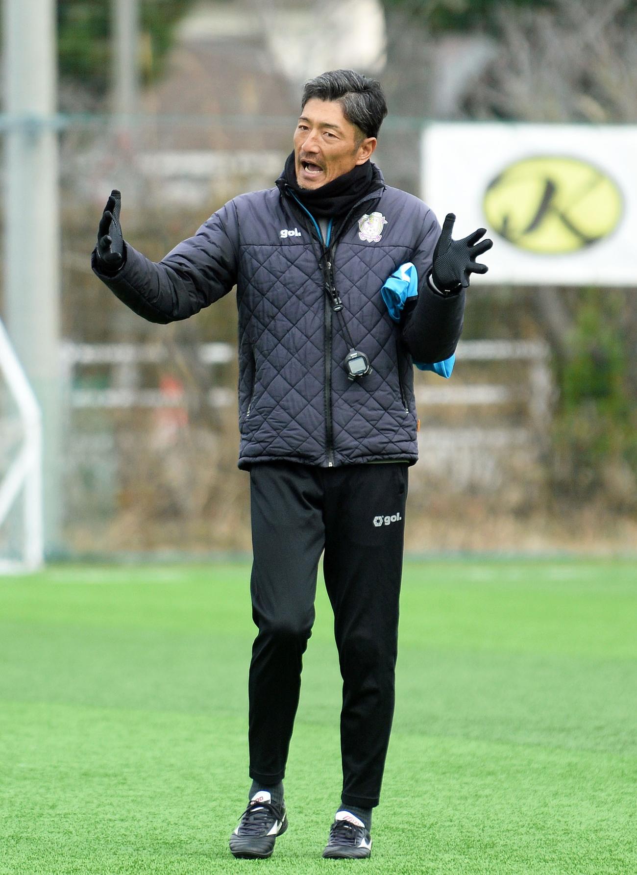 藤枝須藤監督（2023年2月16日撮影）
