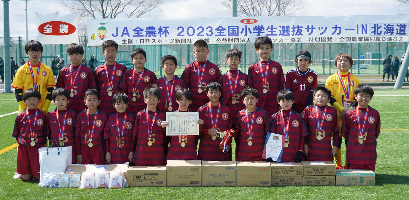 優勝したFC DENOVA札幌