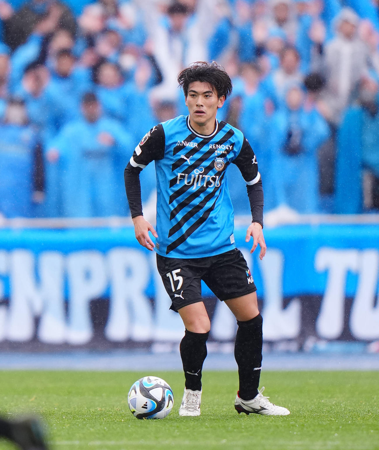 川崎F田辺秀斗（2023年3月18日撮影）