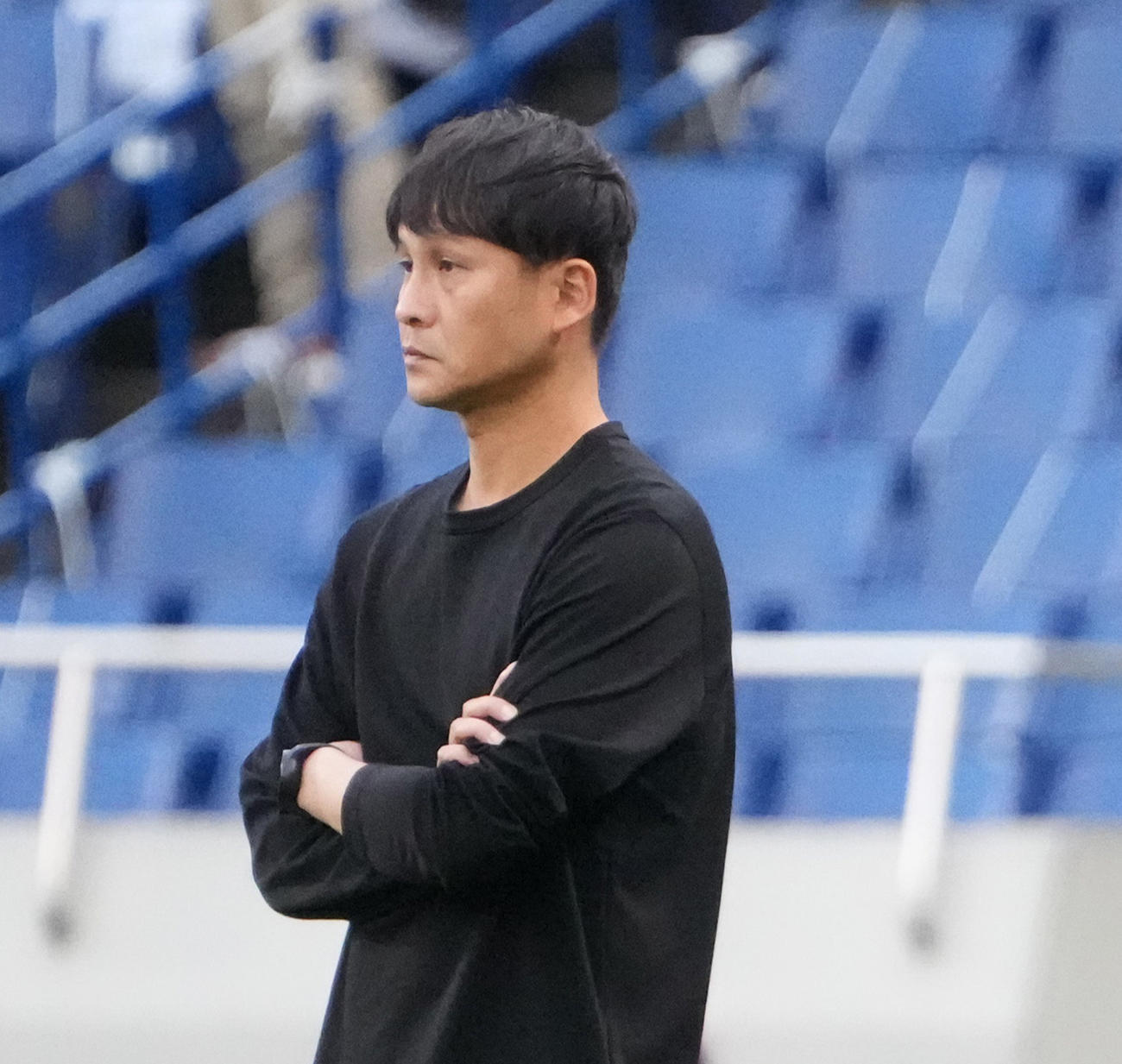 鳥栖川井監督（2022年10月8日撮影）　
