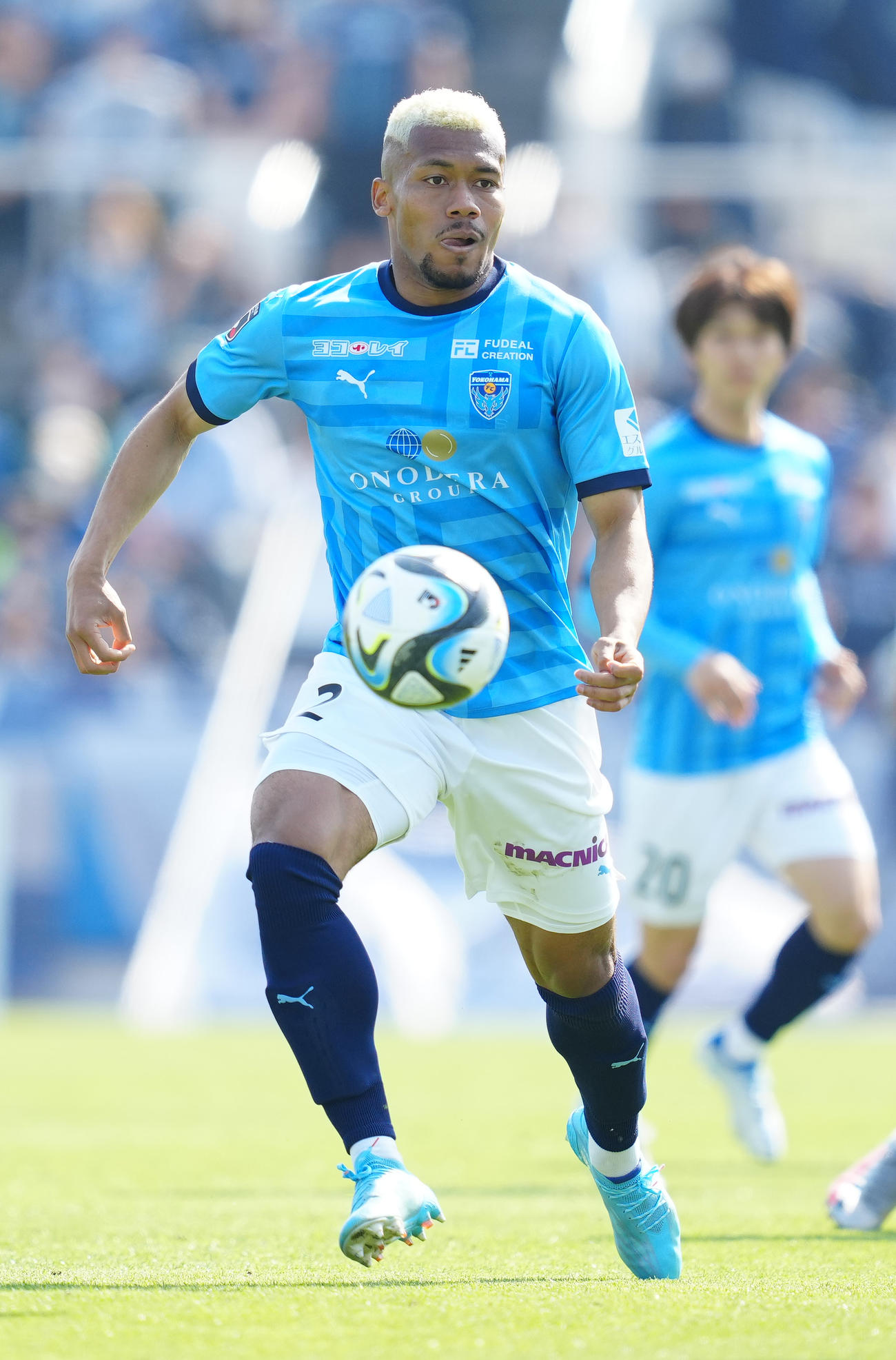 横浜FCンドカ・ボニフェイス（2023年4月1日撮影）