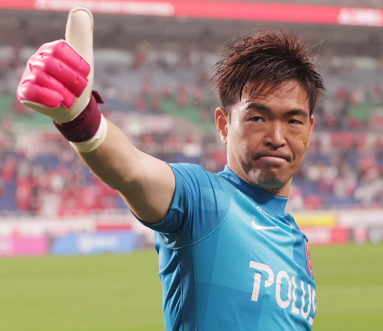 浦和GK西川周作（22年5月13日撮影）