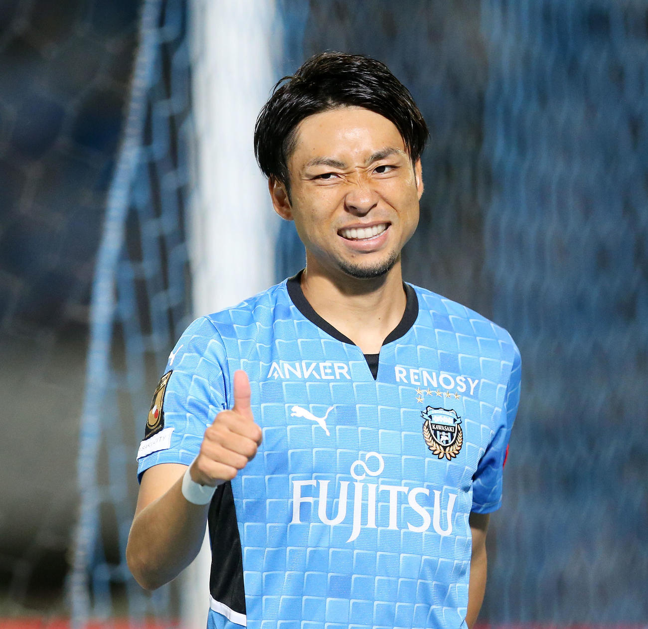 川崎F小林悠（2022年10月12日撮影）
