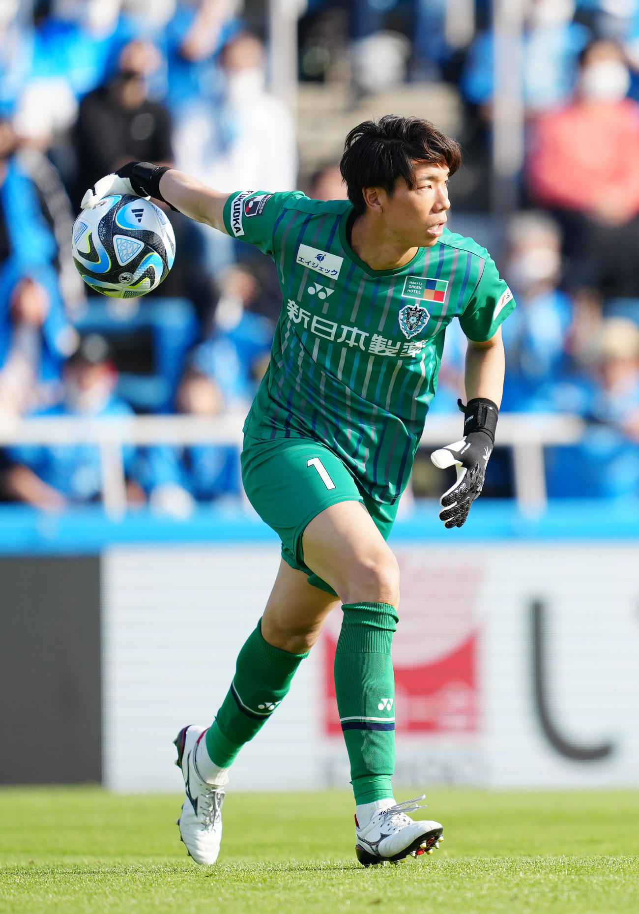 福岡GK永石拓海（23年4月撮影）