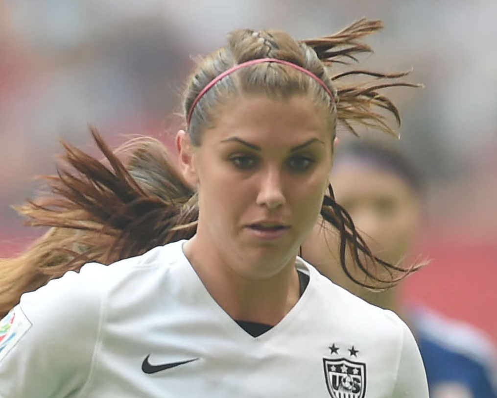 サッカー米国代表アレックス・モーガン（15年7月撮影）