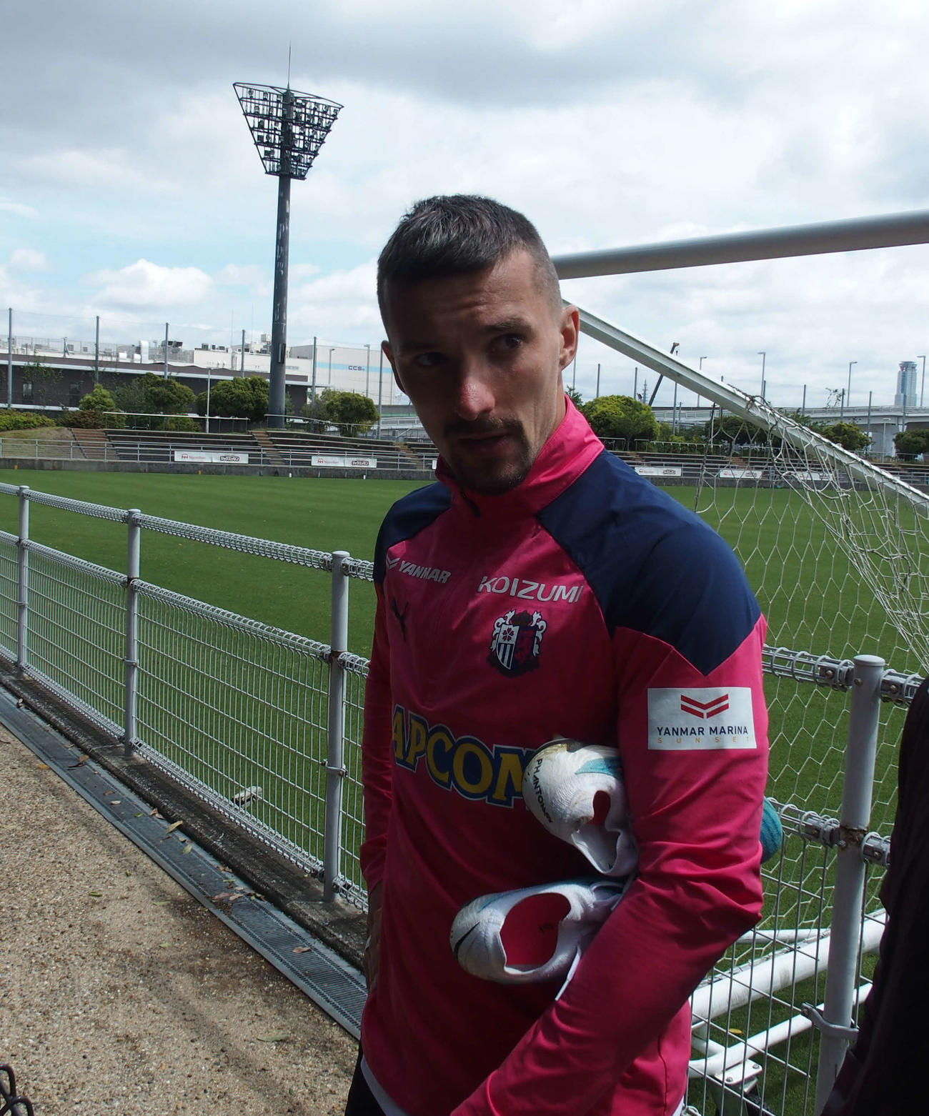 神戸との練習試合で6得点に絡んだC大阪MFジョルディ・クルークス（撮影・永田淳）