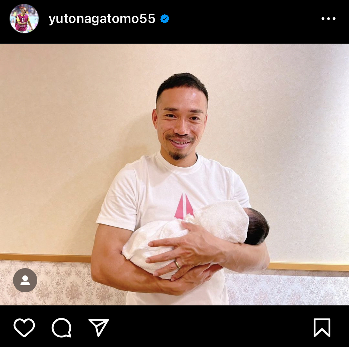 長友佑都のインスタグラムから