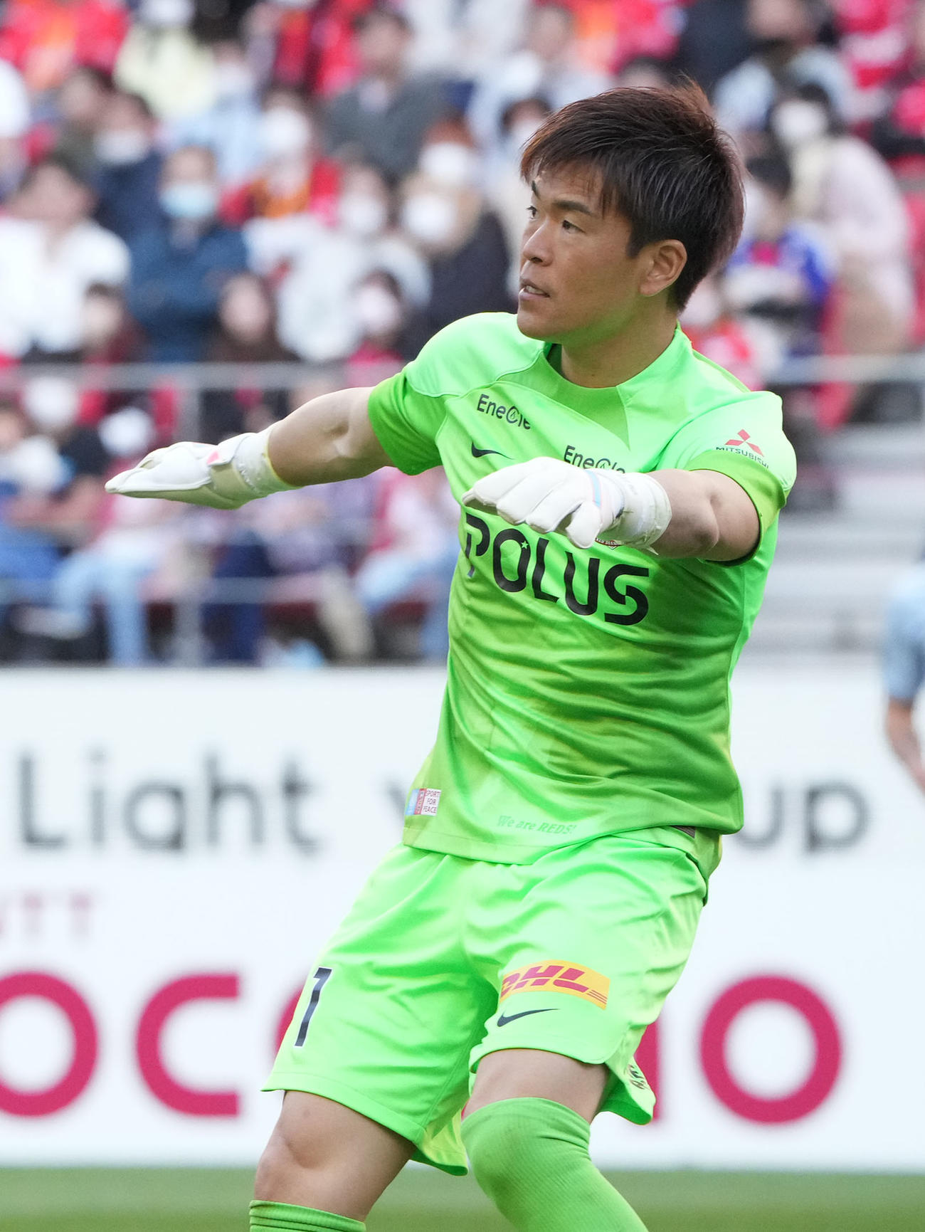 浦和GK西川周作（2023年4月9日撮影）