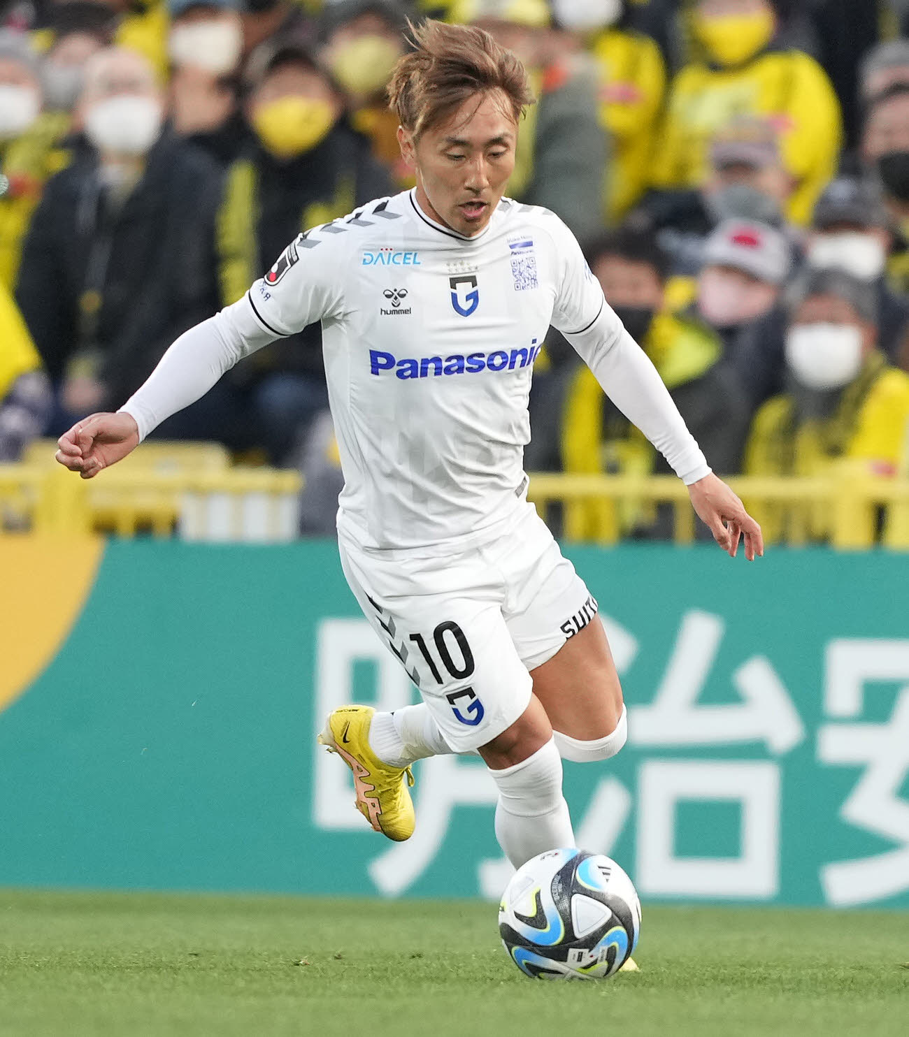 G大阪倉田秋（2023年2月18日撮影）