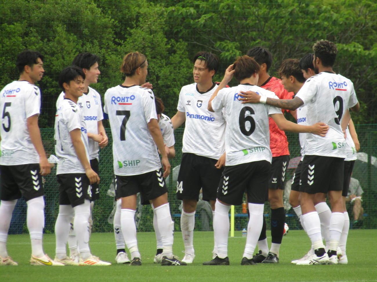 G大阪はJ2徳島と練習試合に臨んだ