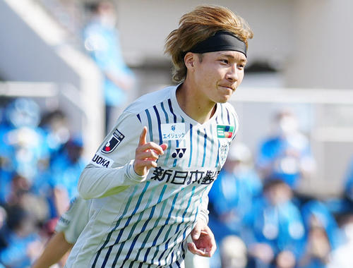 福岡】FW山岸祐也がクラブJ1通算400ゴール 右CKを頭で合わせる先制弾