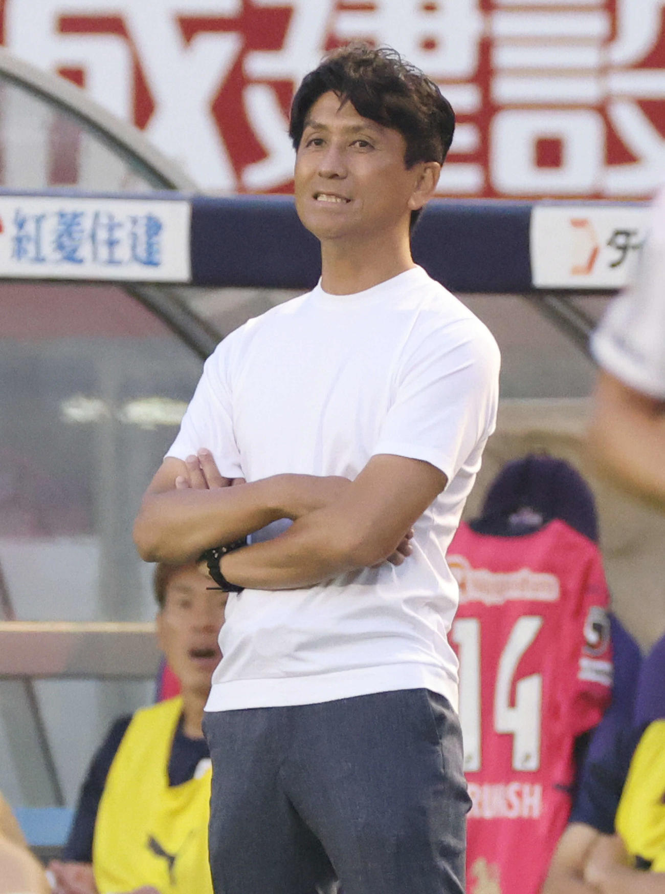 C大阪の小菊監督（2022年6月18日撮影）