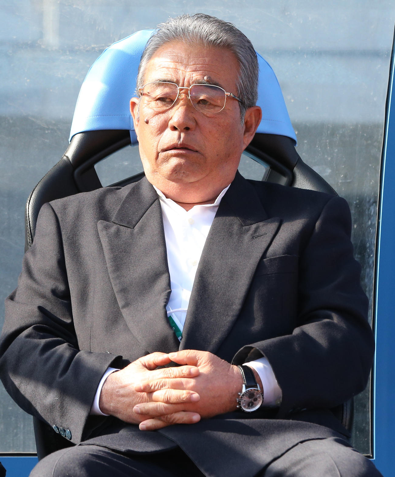 東福岡・志波芳則総監督（2017年1月撮影）
