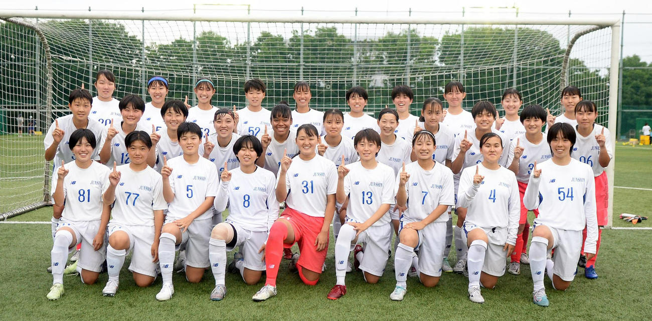 東海総体優勝を目標に掲げる藤枝順心イレブン