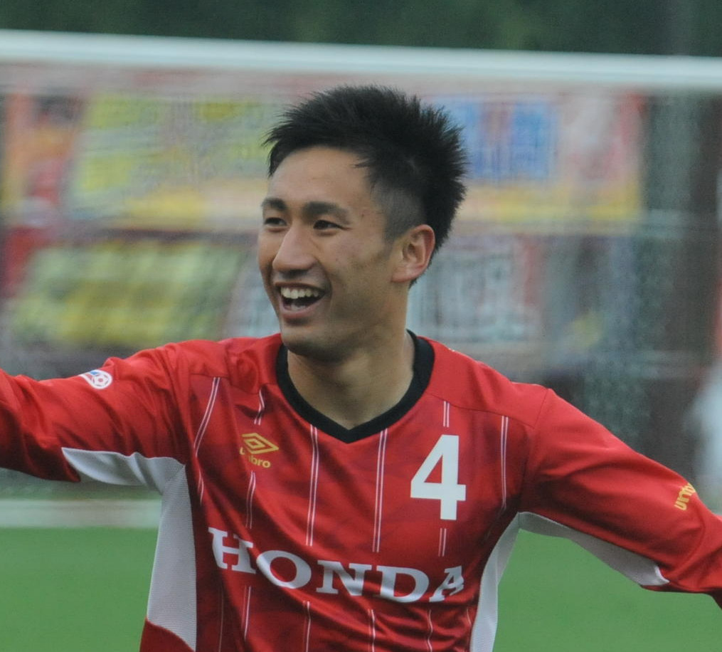 ホンダFC時代の砂森和也（2015年4月撮影）