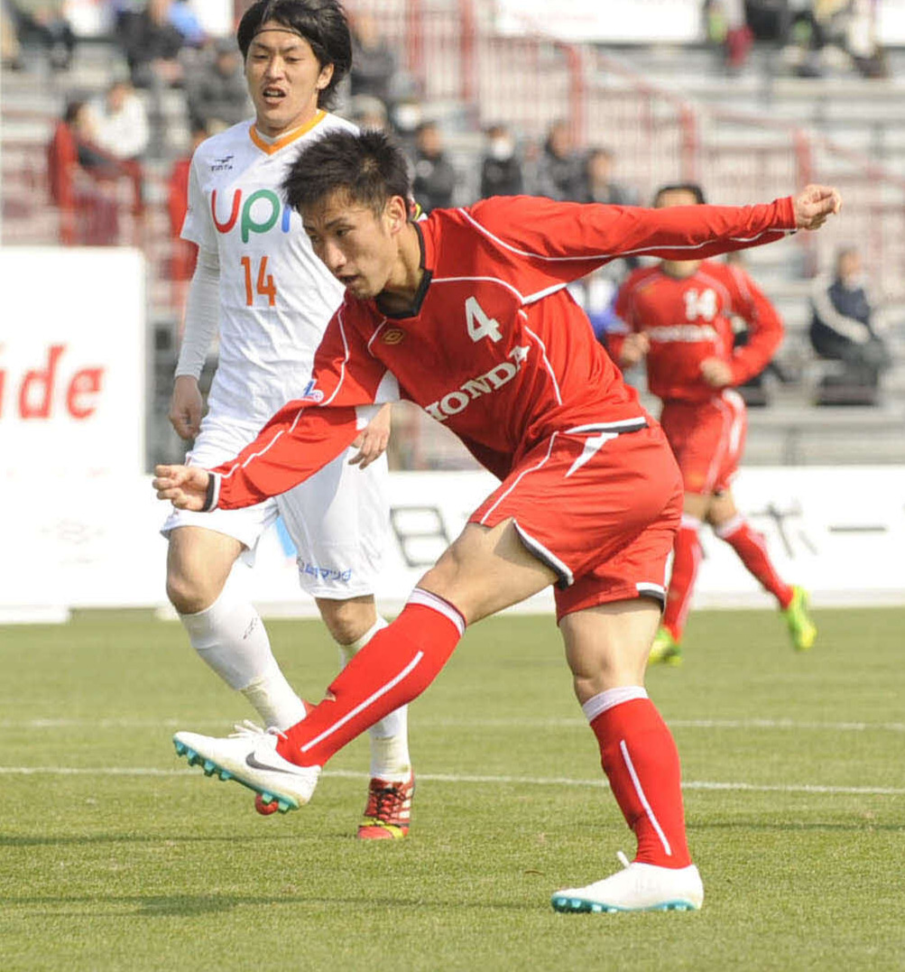 ホンダFC時代の砂森和也（2014年3月撮影）