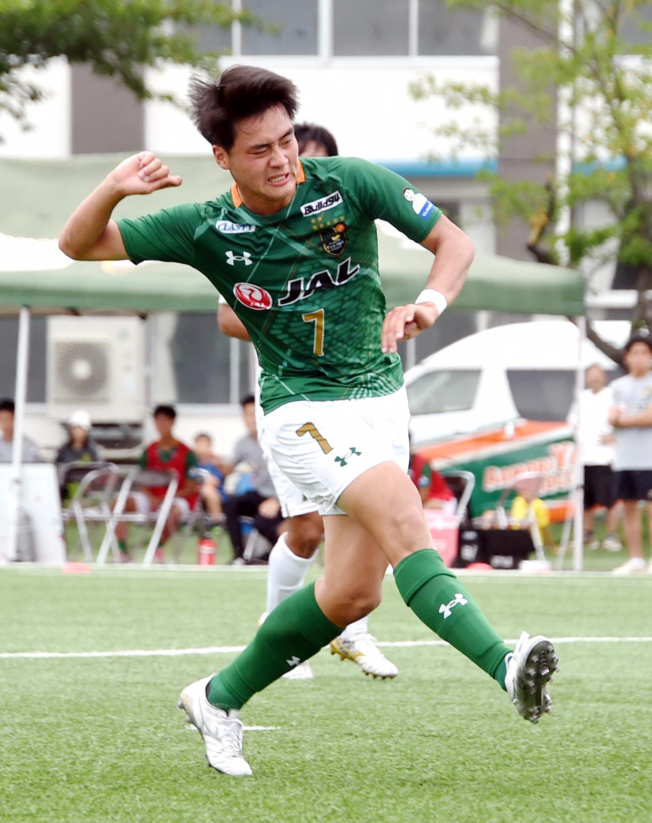 後半41分、プレミアリーグ初ゴールを決めるMF谷川
