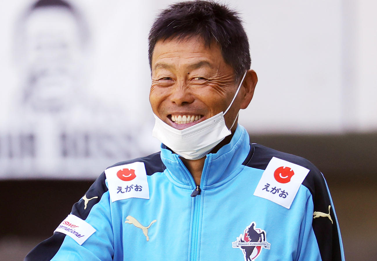 熊本大木武監督（2022年9月撮影）
