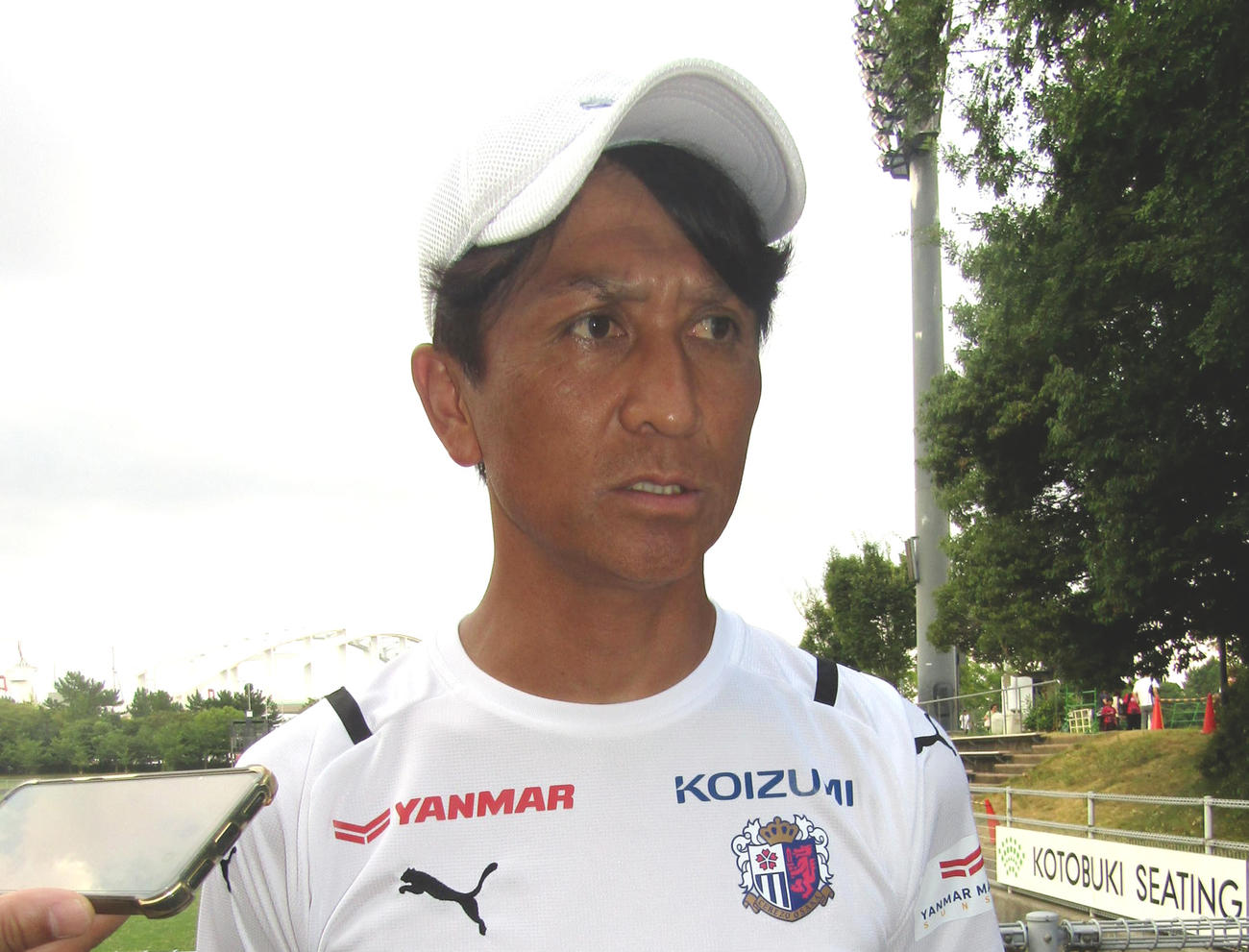 C大阪小菊昭雄監督（23年8月13日撮影）