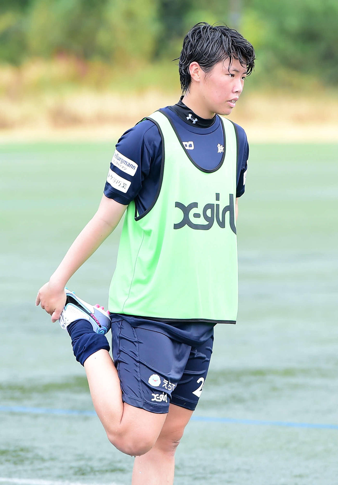 チームに合流した新加入の新潟L・加村