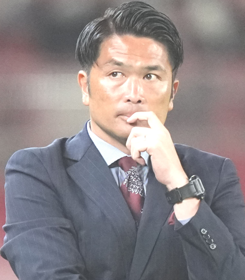 鹿島岩政大樹監督（2023年4月29日撮影）