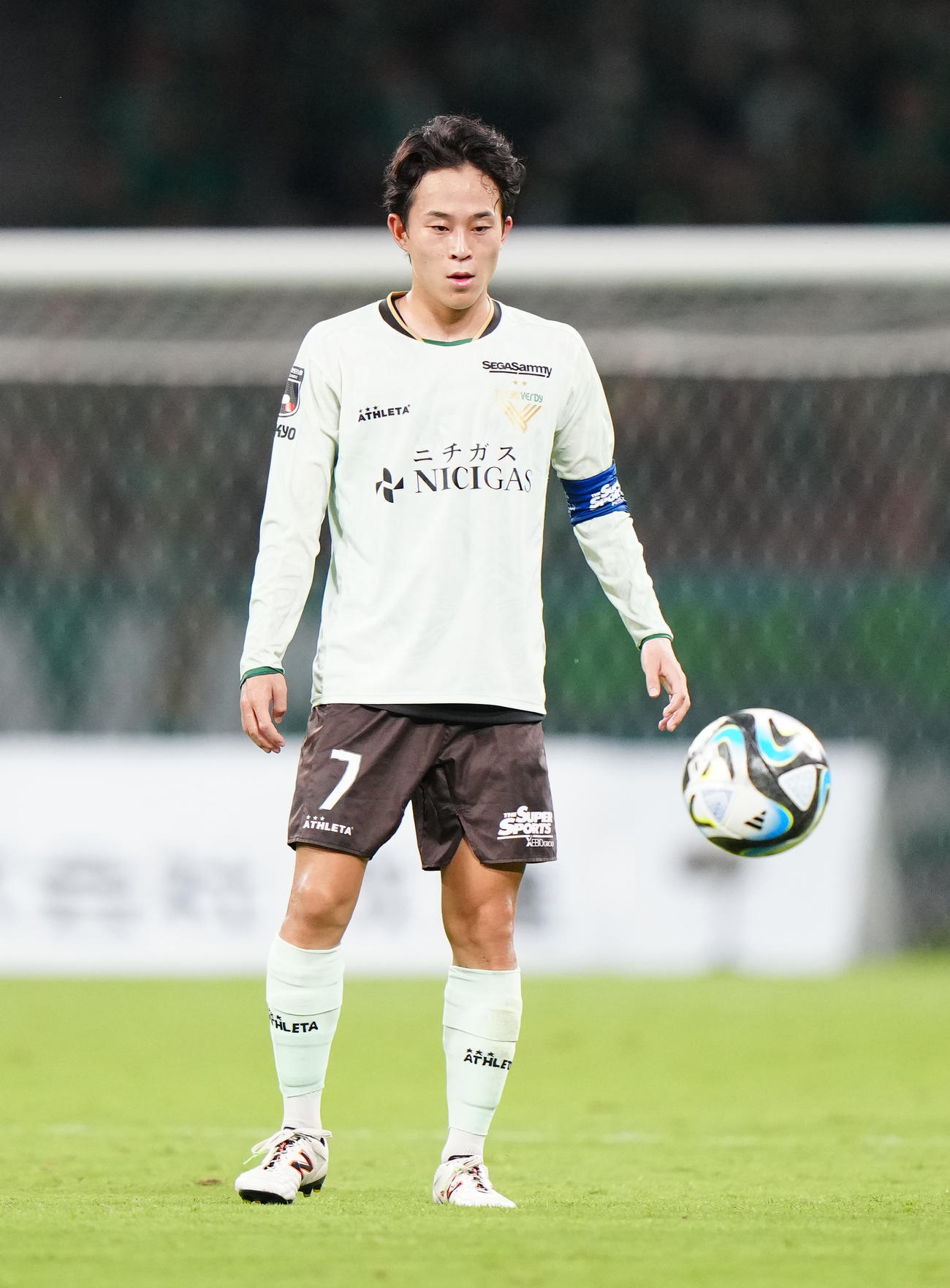 東京V森田晃樹（2023年7月撮影）