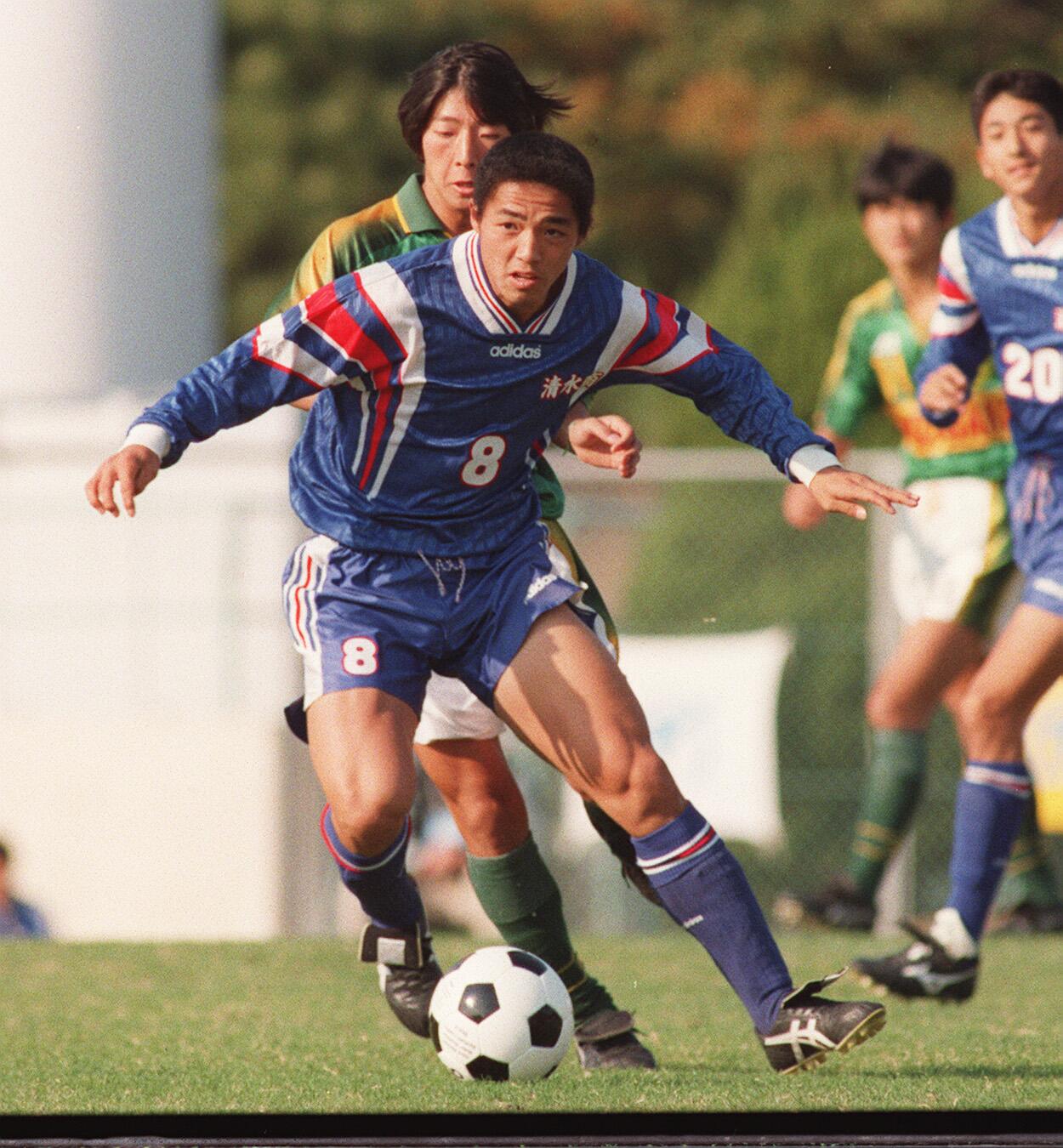 1997年・清水商業時代の小野伸二