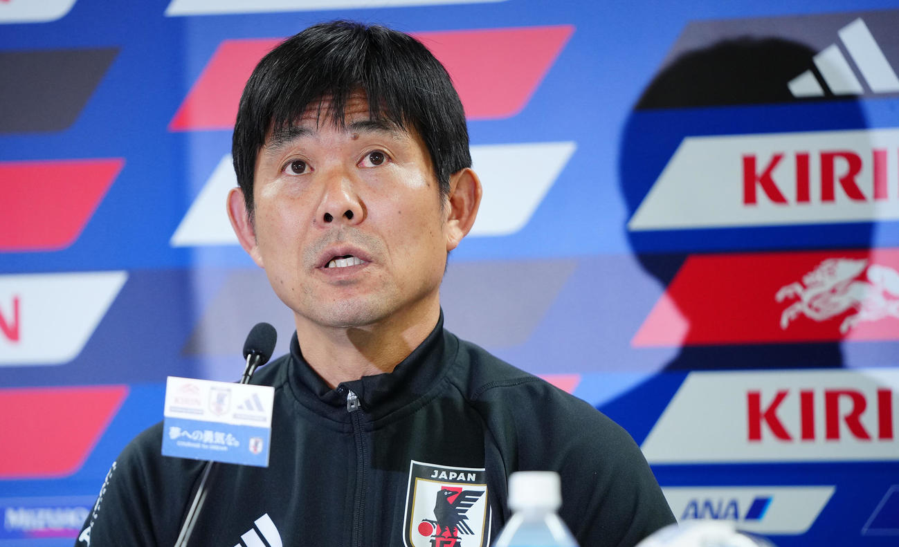 日本代表森保一監督（2023年6月撮影）