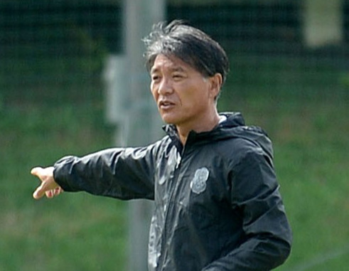 磐田の横内昭展監督（2023年10月4日撮影）