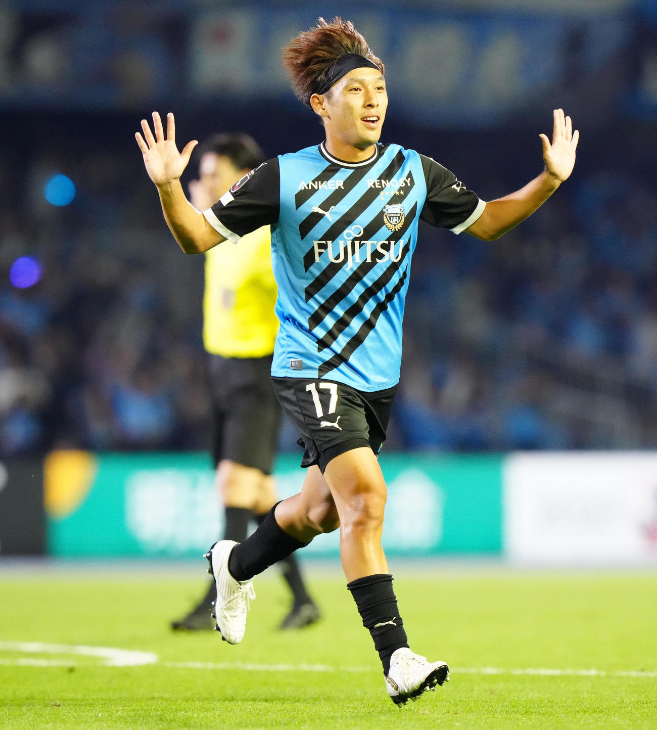 川崎F遠野大弥（2023年10月20日撮影）