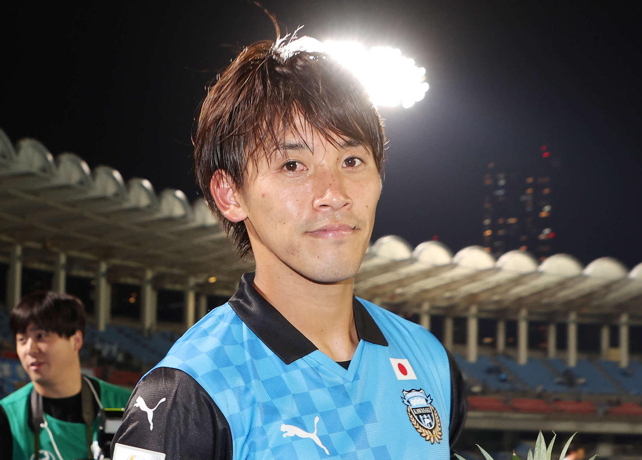 川崎F橘田健人（2023年10月3日撮影）