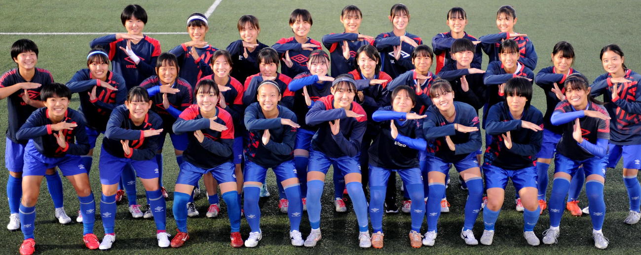 一戦必勝で優勝を目指す常葉大橘イレブン