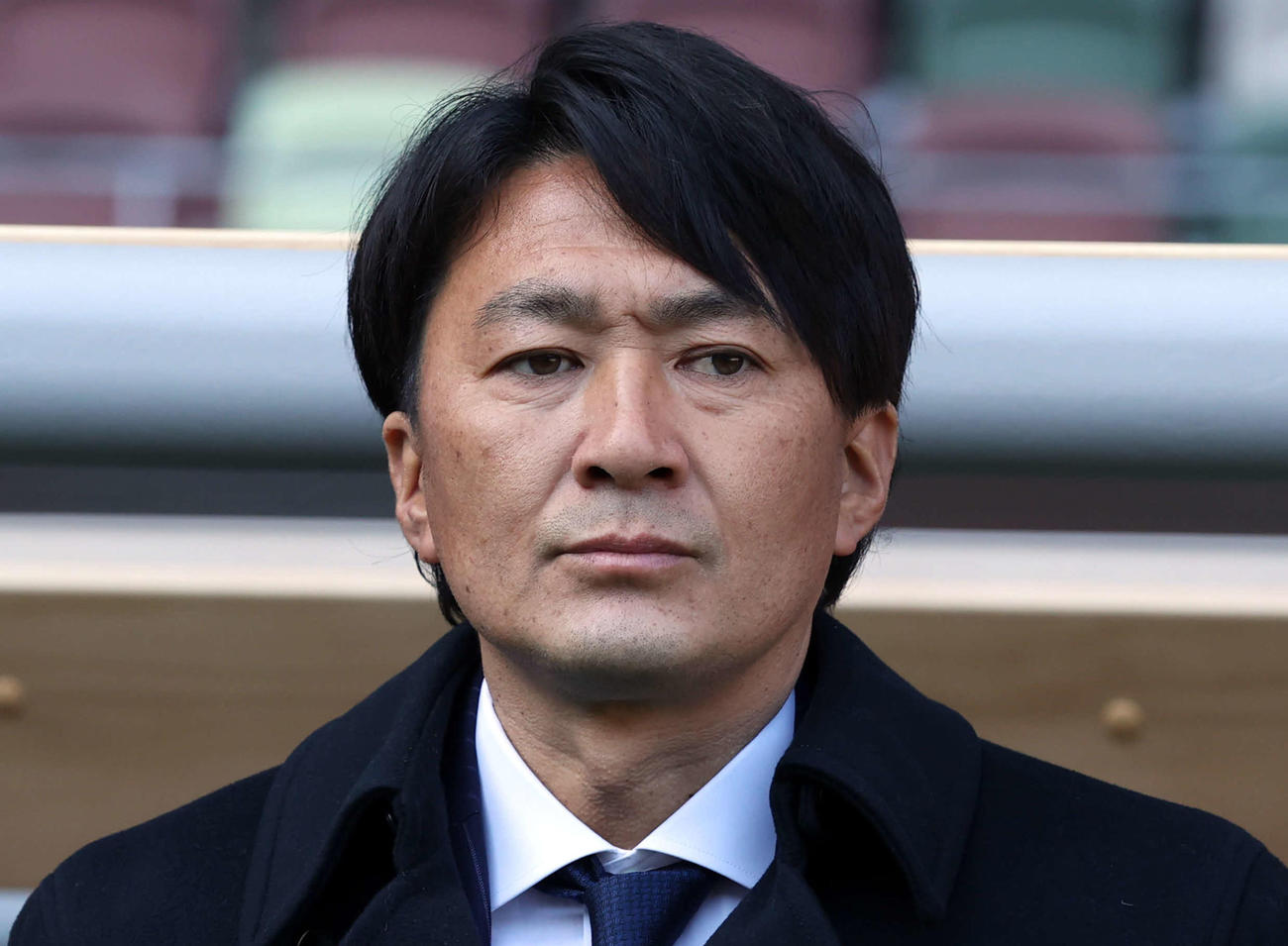 甲府篠田監督（2023年2月11日撮影）