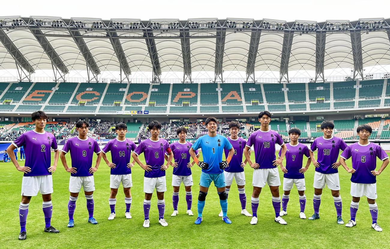 8年ぶりの優勝を狙う藤枝東イレブン