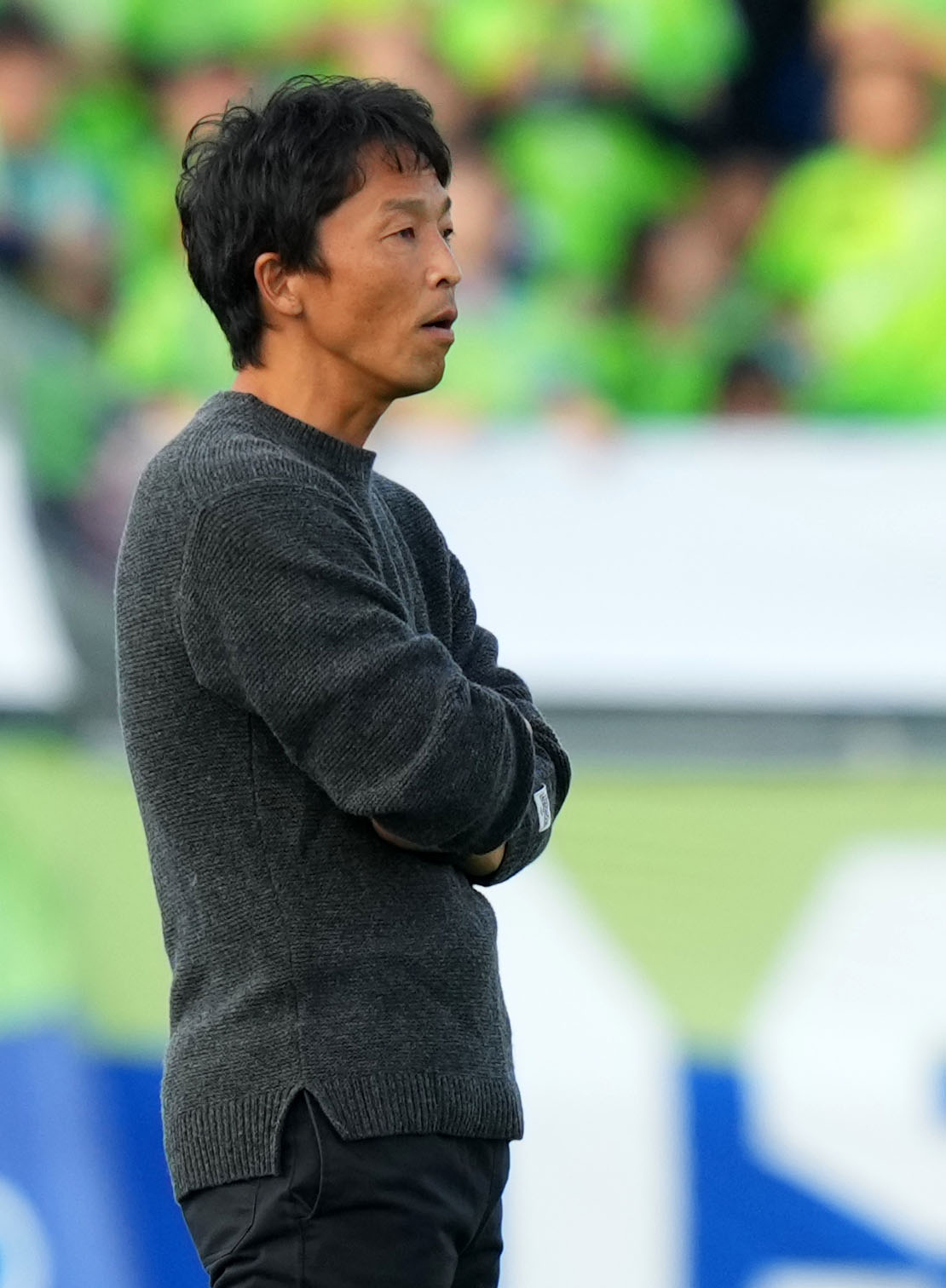 湘南山口智監督（2023年10月28日撮影）