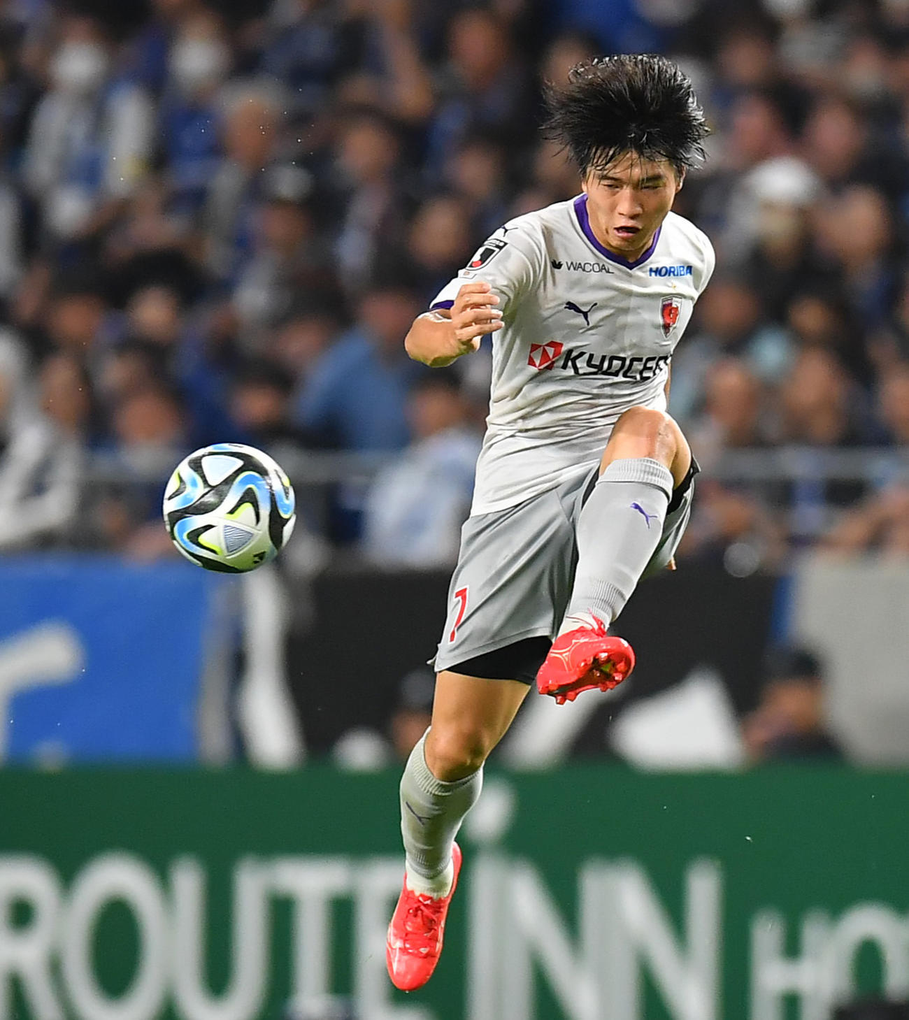京都川崎颯太（2023年7月8日撮影）