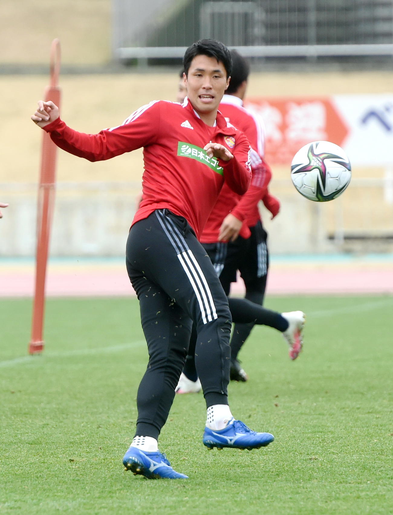 仙台DF蜂須賀孝治（2021年2月撮影）