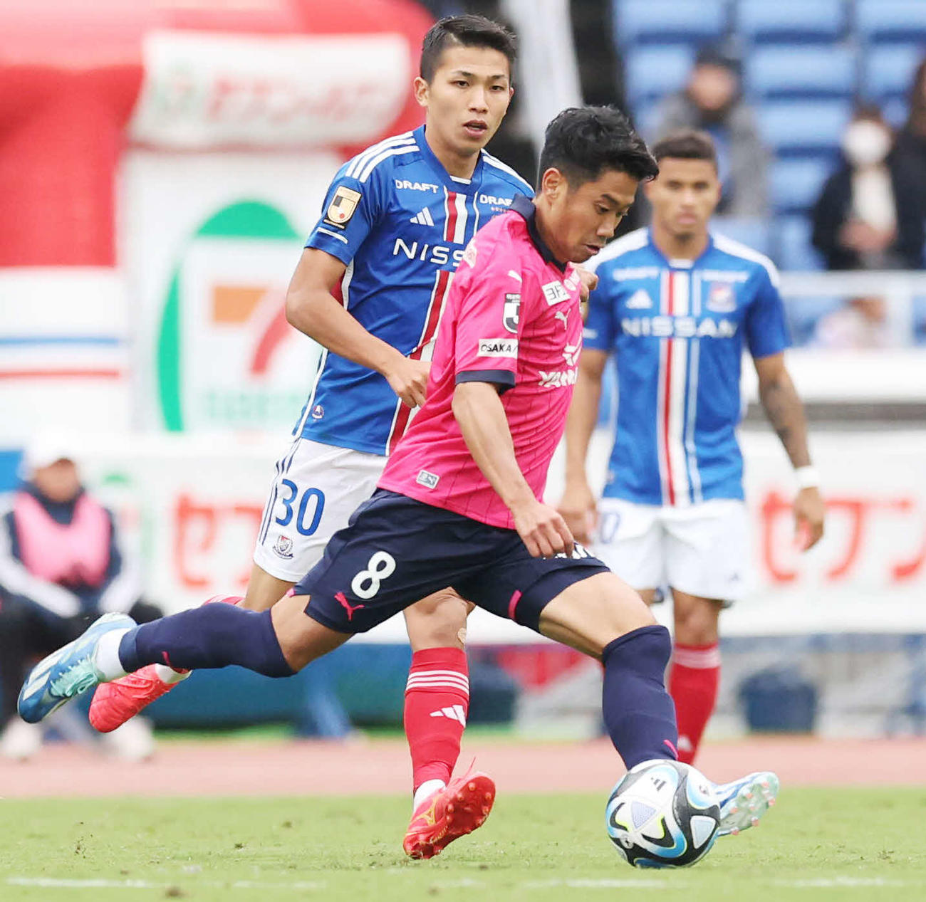 C大阪香川真司（2023年11月8日撮影）