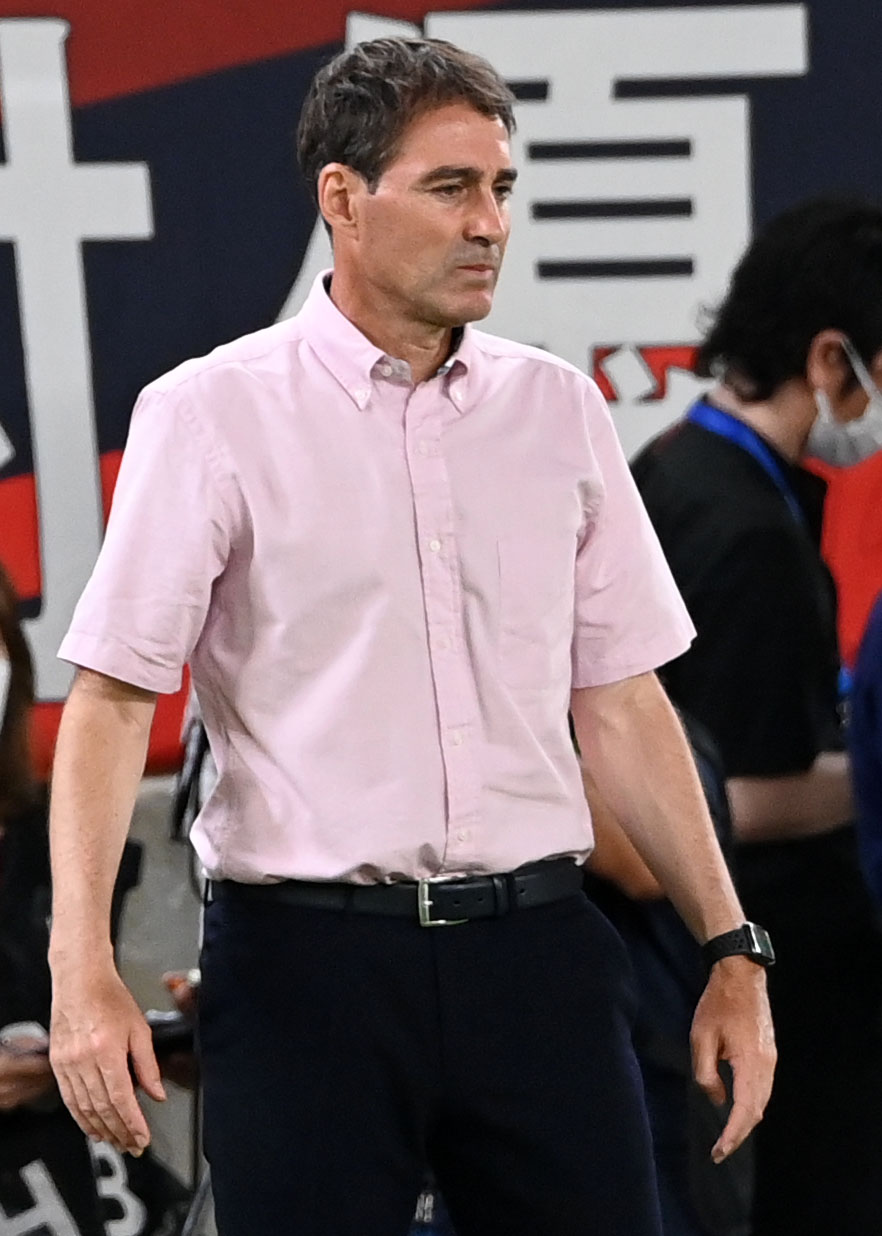 元鹿島監督のレネ・ヴァイラー氏（2022年8月6日撮影）
