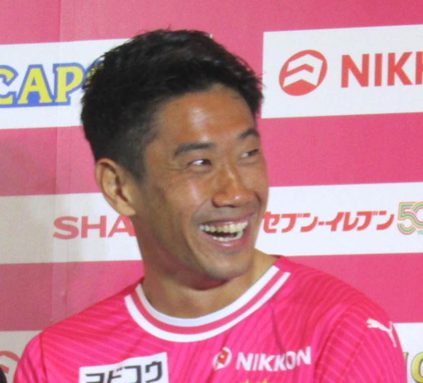C大阪香川真司（2023年11月28日撮影）