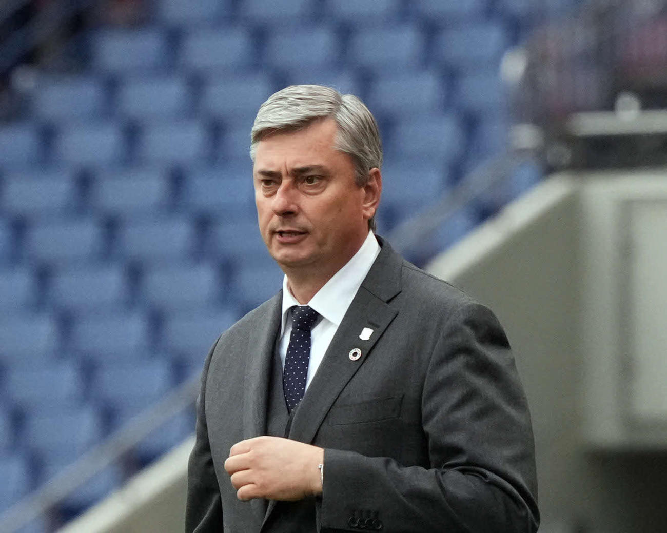 浦和スコルジャ監督（23年11月12日撮影）