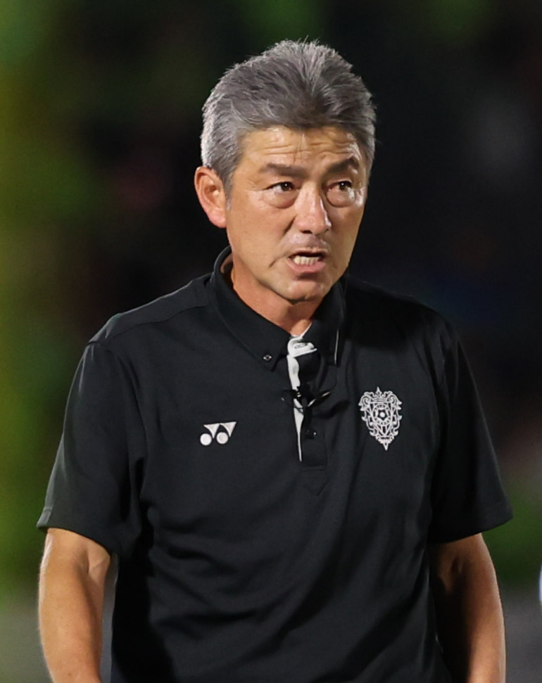 福岡・長谷部監督（2023年7月16日撮影）