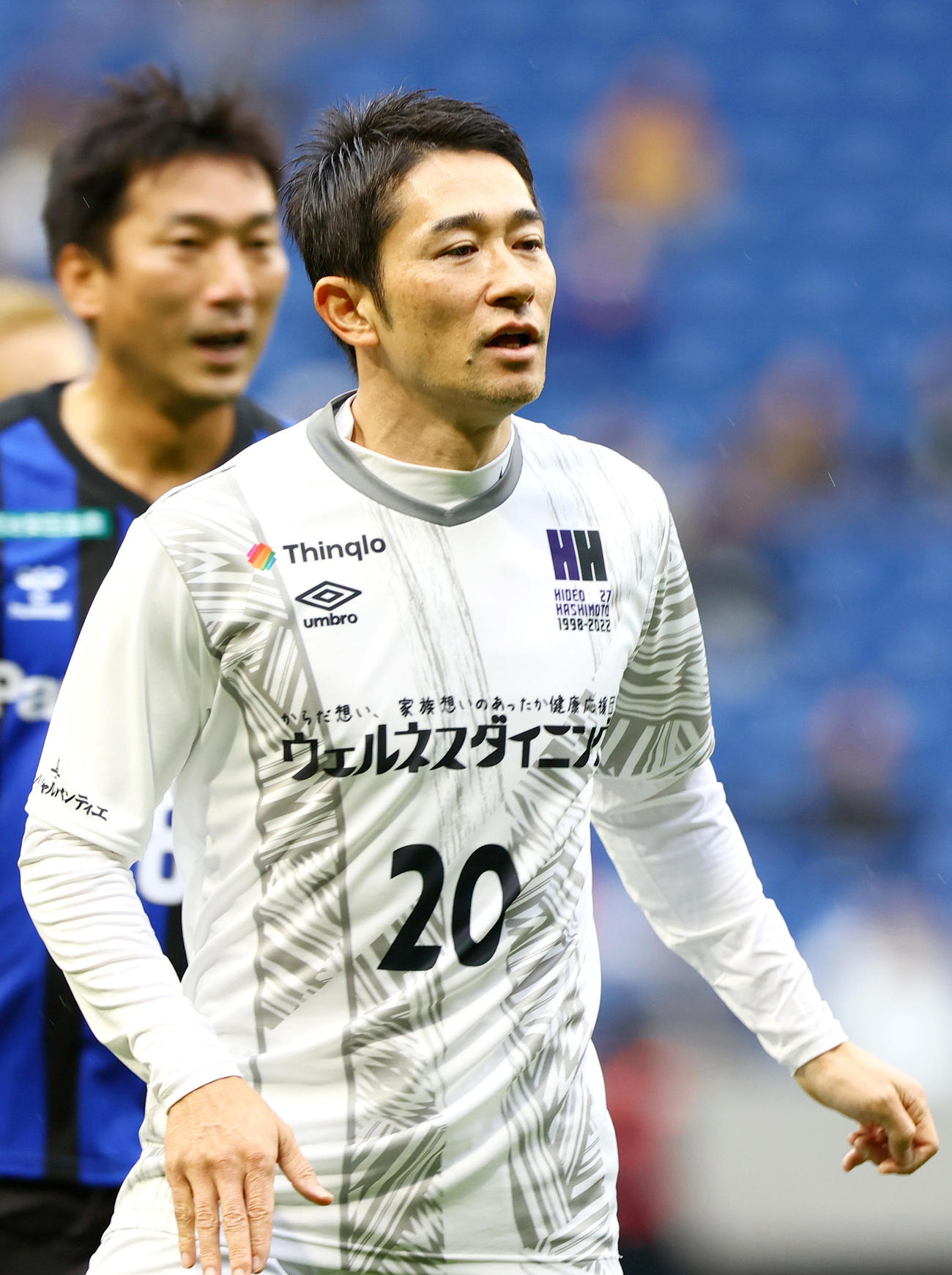 「橋本英郎引退試合」G大阪05対日本代表フレンズ　日本代表フレンズでプレーする玉田圭司氏（撮影・上山淳一）