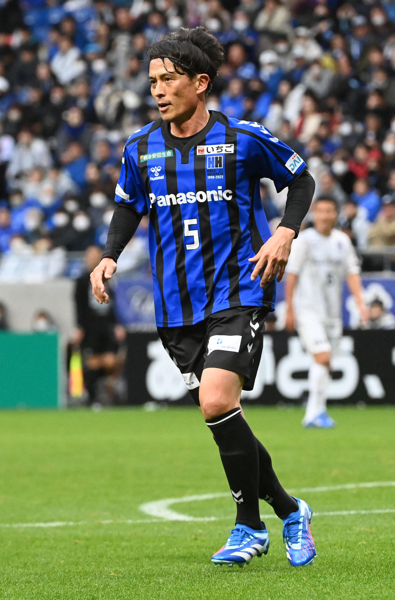 G大阪05対日本代表フレンズ　G大阪05宮本恒靖（撮影・前岡正明）